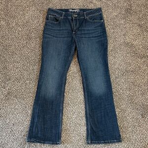 Wrangler Women's Dark Blue Boot Cut Jeans